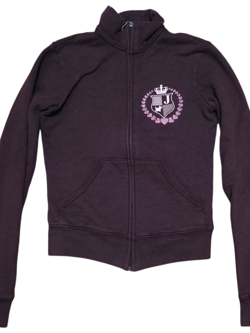 Y2K Juicy couture long sleeve vintage 100% cotton zip up with cool back design - Picture 4 of 6